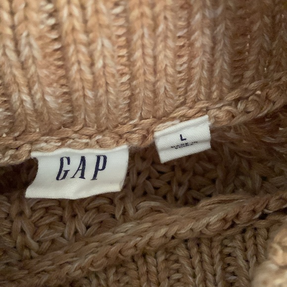 Gap, chunky cozy knit sweater, size large, EUC - Picture 6 of 8